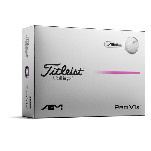 Pro V1x AIM Enhanced Pink